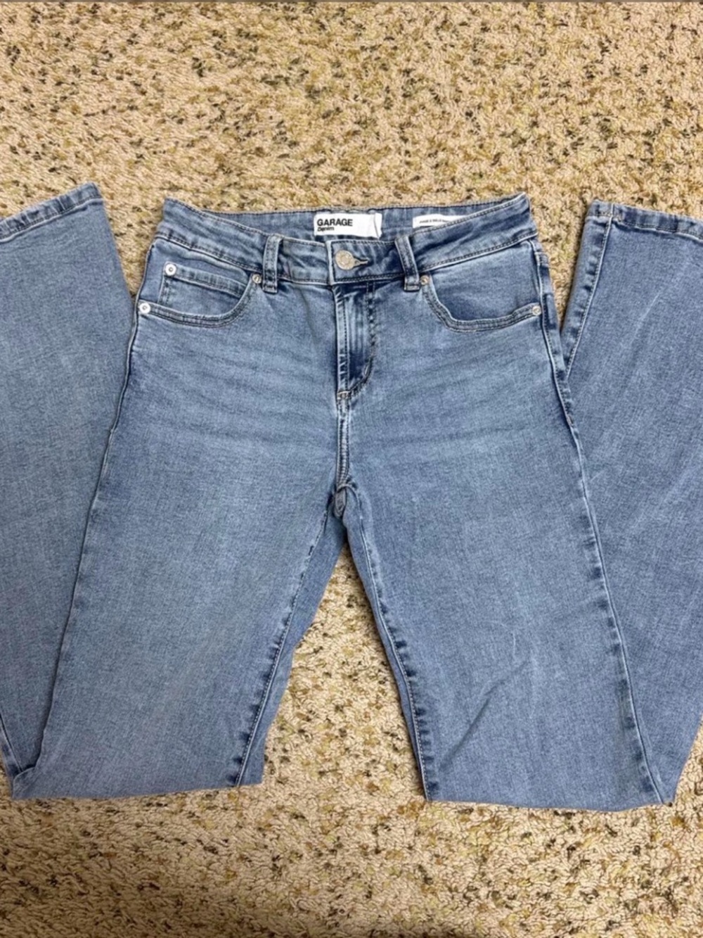 Garage Women's Straight Leg Light Blue Jeans